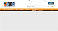 Desktop Screenshot of cudacoffee.com